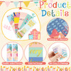 Skyygemm 100 Pcs Happy Birthday Bookmarks Bulk Happy Birthday Classroom Gifts for Kids Students Teacher Reward Back to S
