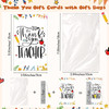 Skyygemm Teacher Gifts Metal Bookmarks with Pencil Pendent Thank You Card Appreciation Gift from Students 2025 Preschool