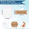 Sinload 30 Sets Thank You Teacher Gifts Bulk Leather Heart Bookmarks Best Teacher Ever Tags with Organza Bags Appreciati