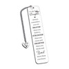 Daughter Bookmark Back to School Supplies for Kids First Day of School Gifts for Daughter Daughter Birthday Idea 21st 18