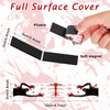 Whaline 36Pcs Halloween Magnetic Bookmarks Bloody Handprints Ghost Magnetic Page Markers Scary Pattern Page Clips for Ha