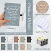 Honoson 20 Set 2026 Employee Appreciation Gifts Bulk Small Inspirational Notebooks with Sticky Notes Motivational Pen fo