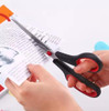 3Pack Household Scissors Set Multipurpose Stainless Steel Blades with Soft Grip Handles Office Craft Kitchen Use BlackRe
