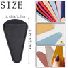 16 PCS Multicolor Scissor Tip Covers Sewing Scissor Sheath Cover Safety Synthetic Leather Sheath Scissors Protector Scis