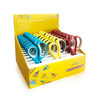 LIVINGO 24 Pack 5 Kids Scissors Blunt Safety Blade LeftRight Handle Bulk School Supplies Preschool Shears for Teachers S