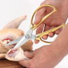 Yellow Office Scissors Heavy Duty All Purpose Stainless Steel shears Ideal for Kitchen office Home Use