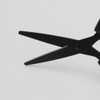 Office Scissors 6 Black Metal All Purpose Straight Small Scissors Stainless Steel Sharp Blades ABS NonSlip Handles Sciss