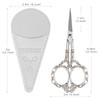 Sewing Embroidery Scissors Small Vintage Sharp Pointed Tip Shears for Craft Artwork Cross Stitch Cutting Handicraft DIY