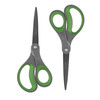 LIVINGO Sharp Scissors All Purpose 2 Pack 8 Inch Titanium Coated Non Stick Steel Shears Heavy Duty for Office Home Schoo