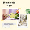 5 Stainless Steel Scissors Sharp Blades Ambidextrous Comfort Grip Multipurpose for Office Home School Crafts Fabric Idea