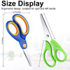 Reginary 78 Pcs Kids Scissors Bulk 5 Inch Student Children Blunt Tip Safety Scissors Multipurpose Rounded Tip for Office