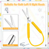 Honoson 10 Packs Loop Scissors for Kids 55 Inches Grip Self Opening Adaptive Special Needs Mini Easy Grip Scissors Right