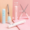 White Cat Paw Scissors Folding Pocket Scissors Multifunctional Craft Scissor Kawaii Hand Cutters Mini Art Scissor School