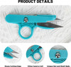 UCEC Thread Snips for Cutting Thread Cutter Yarn Scissor for Crocheting Embroidery Scissors Fabric Scissors Small Sewing