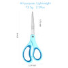 LIVINGO Scissors All Purpose Titanium Coated Heavy Duty Sharp Stainless Steel Comfortable Shears for Office Home School