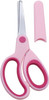 Pink Left Handed Scissor with Cap Blunt Tip Home Use Crafting Scissor Office Arts Cutting Paper ScissorsCutting Tools