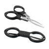 Aesosor 4 Mini Foldable ScissorsPortable Small Scissors Safety Folding Pocket Scissor Suitable for Travel Home Office Cr