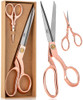 Mr Pen Fabric Scissors Embroidery Scissors Set 85 and 35 Stainless Steel Rose Gold Heavy Duty Fabric Shears