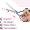 Mr Pen Premium Rainbow Tailor Scissors 8inch Carbon Steel Heavy Duty Fabric Cutter