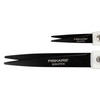 Fiskars Everyday Fashion Scissors NonStick Stainless Steal Blades Forest Fern 2Pack 8 Inches and 5 Inches