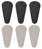 Scissors Sheath Penta Angel 6Pcs Small Embroidery Sewing Scissors Mini Snips Trimming Nipper Eyebrow Leather Protective
