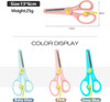 ANJOBIBISafety Craft Scissors For Kids 3PackPreschool Training ScissorsErgonomic Handle Perfect for Paper Cutting20 Pink