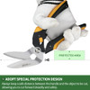 stedi 9Inch Scissor Heavy Duty All Purpose Scissors Cardboard and Carpet Shears TPR Handle Extremely Sharp Blades with F