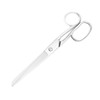 Yutoner Silver Office Scissors Heavy Duty Sewing Tailor Fabric Sewing Paper Cutting Shears Stainless Steel Cutter Leathe