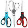Left Handed Scissors 85 Inch MultiPurpose Premium General Purpose Shears Sharp Stainless Steel Blades for Cutting in Sch