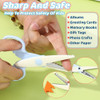 3pcs Zig Zag Scissors Decorative Pattern Edge Craft Scissors52 x 252 Inch Craft Safety Scissor Decorative EdgeABS Handle