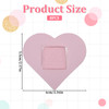 Larrel 8 Pack Pen Loop Holder for Notebook Self Adhesive Heartshaped Pen Holder for Journal Cute Colorful Planner Pens H