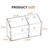 Ameceres Magnetic Pen Holder Classroom Organization Acrylic Marker Holder for Whiteboard Refrigerator Locker Accessories