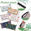 Zonon 6 Pcs Bible Verse Makeup Bags Bulk Pencil Pouch for Women Inspirational Christian Thanksgiving Christmas Gift for
