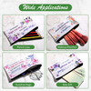 Zonon 6 Pcs Bible Verse Makeup Bags Bulk Pencil Pouch for Women Inspirational Christian Thanksgiving Christmas Gift for