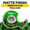 Scotch Magic Tape In Dispensers 34 x 850 Pack Of 4 Rolls