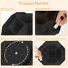 Pencil Pen Holder for Desk9 Slots 360 Degree Rotating Desk OrganizersDesktop Storage Stationery Supplies Organizer Cute