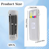 Elastic Pen Holder for Notebook Zipper Notebook Pencil Pouch Small Pencil Holder Pouch with Adjustable Elastic Band Slim