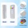 Elastic Pen Holder for Notebook Zipper Notebook Pencil Pouch Small Pencil Holder Pouch with Adjustable Elastic Band Slim