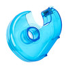 Small Tape Dispenser Desk Portable Adhesive Roll Holder Transparent on Refillable Hand Dispenser for Adhesive Tape Offic