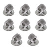 8 Pcs Manganese Steel Pen Holder Clips Self Adhesive Pencil Organizer with Adjustable Spring Loop for Erase Board Whiteb