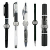 8 Pcs Manganese Steel Pen Holder Clips Self Adhesive Pencil Organizer with Adjustable Spring Loop for Erase Board Whiteb