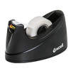 Excell EX116BK OFFICEPLUS Desk Tape Dispenser with NonSkid Base 34 Wide 1 Core Durable Plastic Tape Holder Weighted Tape