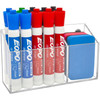 Acrylic Magnet Pen Holder for WhiteboardMagnetic Dry Erase Marker HolderClassroom Organization Marker Holder Pencil Cup