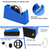 HTVRONT Heat Tape Dispenser Sublimation Heat Transfer Tape Dispenser Holder fits 1 3 Cores Blue Desk Dispenser Sets for
