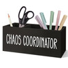 SNNDER Chaos Coordinator Gifts Pen Holder for Desk Appreciation Thank You Gifts for Teachers Mentors Leader Boss Coworke