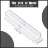 Spakon 40 Pieces Pen Gift Boxes Acrylic Plastic Pen Cases Storage Plastic Pencil Box Case Transparent Pencil Container f