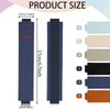 6 Pcs Adjustable Pen Holder Elastic Band Pencil Pouch Colorful PU Leather Pen Sleeve Journal Pencil Holder for Planners