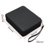 BTSKY Deluxe PU Leather Pencil Case For Colored Pencils 120 Slot Pencil Holder with Handle Strap Handy Colored Pencil Bo