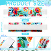 Crtiin 4 Pieces Adjustable Elastic Band Pen Holder Pencil Holder Pen Sleeve Pouch for Hardcover Journals Notebooks for B