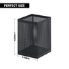 Comix Mesh Pen Holder Desk Wire Pencil Holder with Foam Pad and NonSlip Bottom Office Supplies Desk Organizer for Home O